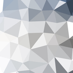 Abstract color Low-Polygones Generative Art background illustration