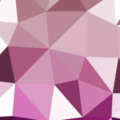 Obraz premium Abstract color Low-Polygones Generative Art background illustration
