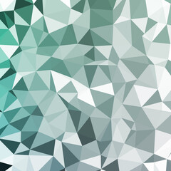 Abstract color Low-Polygones Generative Art background illustration
