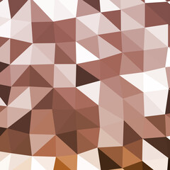 Abstract color Low-Polygones Generative Art background illustration