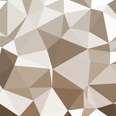 Abstract color Low-Polygones Generative Art background illustration