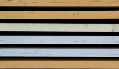 Background of colored wood.