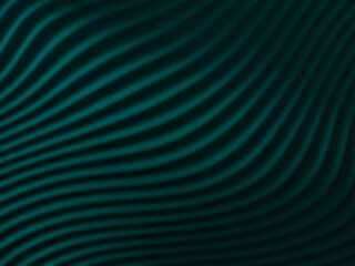 Green textured background, flowing parallel lines.