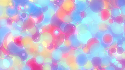 Spots Bokeh Color Abstract Background