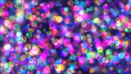 Spots Bokeh Color Abstract Background