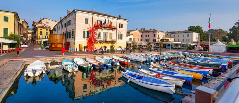 Bardolino, Hafen am Gardasee