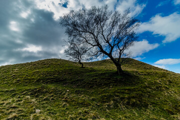 A trip along the mountain range in the Peak District, from Mam Tor to Losehill Pike Wards Piece