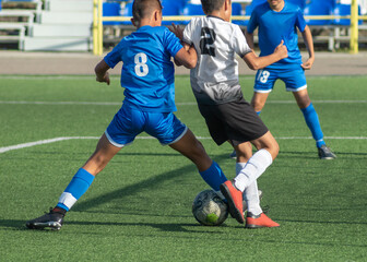 Obraz premium Children's football.