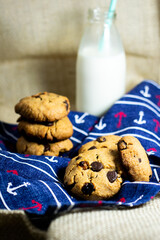 Cookies com leite