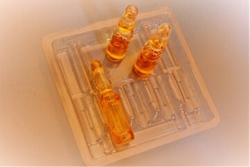 three vial