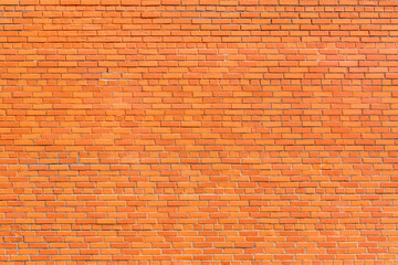 Red brick wall panoramic texture background. Abstract stone brick texture for designers