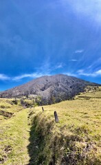 hiking in the volcanos in Costa Rica 