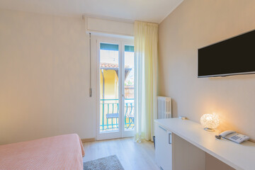 Beautiful and modern home and hotel bedroom interior design.