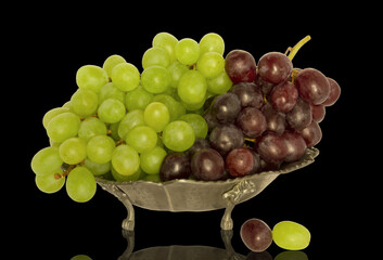 green and red grapes