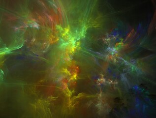 Imaginatory fractal background generated Image