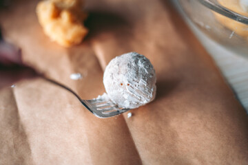 The baking process of baking pies and cookies in the kitchen © Hennadii