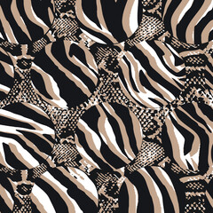 Animal print, snake skin texture background