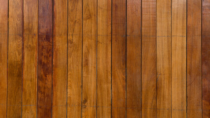 brown wood texture. Background dark old wooden panels.