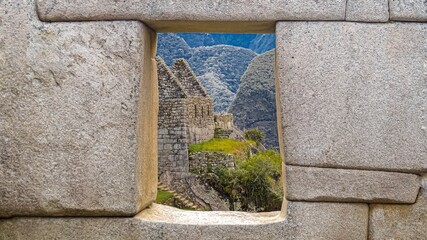stone wall and window