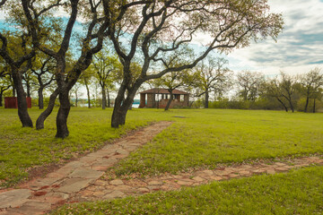 Lake state park, Brownwood Texas, nature landscape