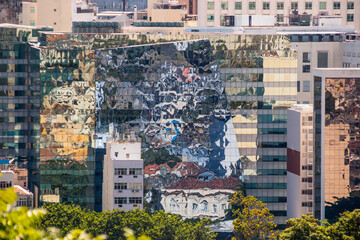downtown Rio de Janeiro, seen from the top of the Santa Teresa neighborhood.