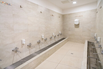Muslim bath located in the premises of a mosque used for ablution before praying
