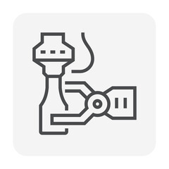 robot bottle icon