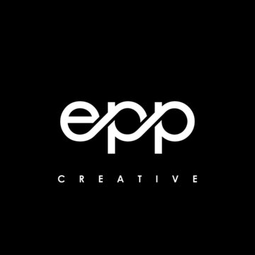 EPP Letter Initial Logo Design Template Vector Illustration