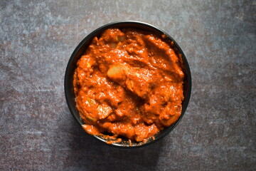 Indian traditional spicy cut mango pickle