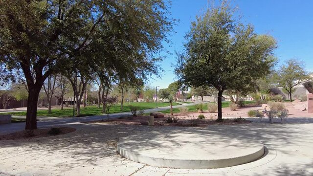 Afternoon view of the campus of UNLV