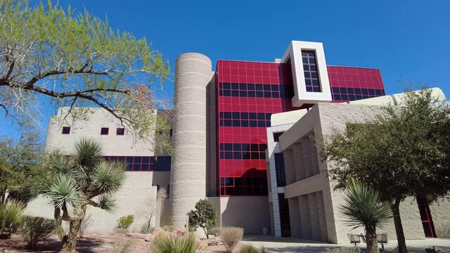 Afternoon view of the campus of UNLV