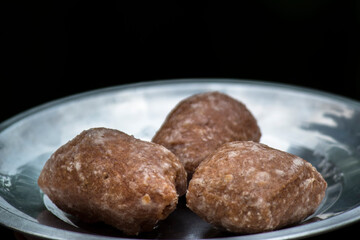 The most famous sweet of Andhra Pradesh.
Kaja. This is mostly found in areas of Kakinada and the surroundings.