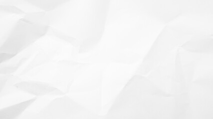 White Paper Texture background. Crumpled white paper abstract shape background with space paper recycle for text