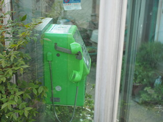 日本の電話ボックス