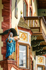 Obraz na płótnie Canvas historic old town of Neubeuern - bavaria