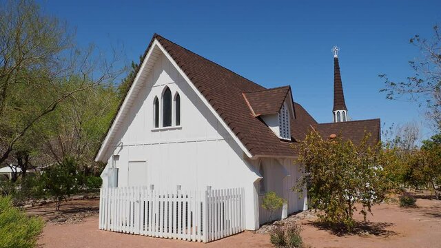 Exterior View Of The Candlelight Wedding Chapel