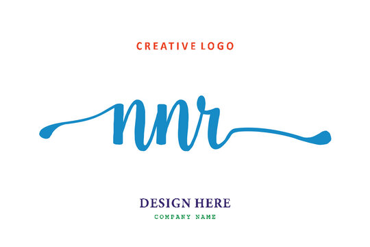 NNR lettering logo is simple, easy to understand and authoritative