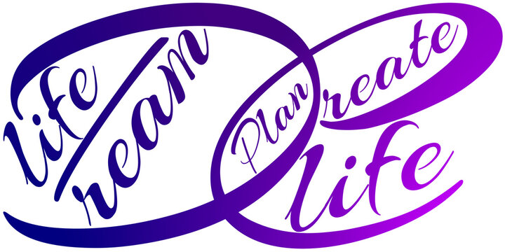 Dream life, Plan, Create life