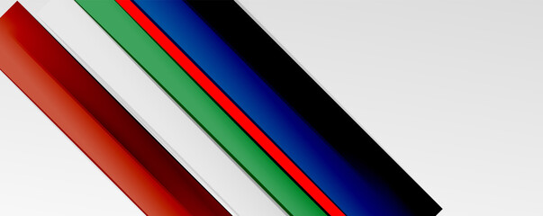 Color abstract lines trendy geometric background for business or technology presentation, internet poster or web brochure cover, wallpaper