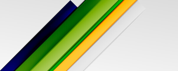 Color abstract lines trendy geometric background for business or technology presentation, internet poster or web brochure cover, wallpaper