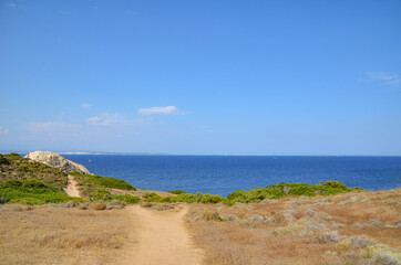 Fototapeta na wymiar Küstenabschnitt auf Sardinien