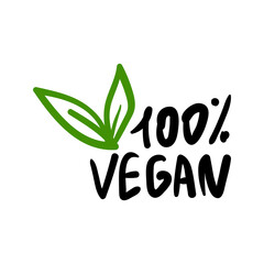 vegan logo icon