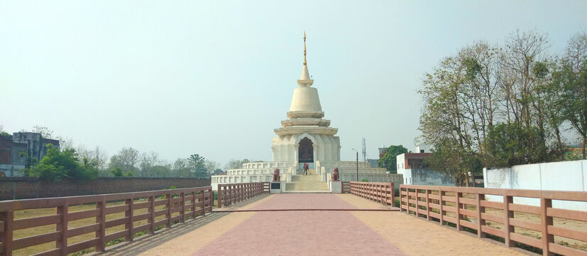 Buddha temple in Sarnath Varanasi U.P. India