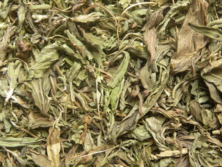 Raw whole dried Stevia leaf