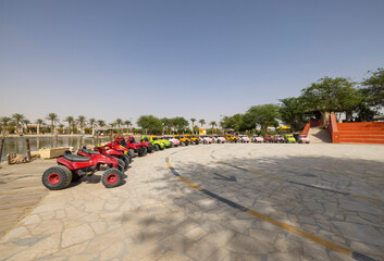 Jawatha Park historical site near Hofuf, Al Hasa Oasis, Saudi Arabia 