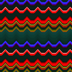 rainbow wavy stripes. pattern on white background. Great for wallpaper, web background, wrapping paper, fabric, packaging, greeting cards, invitations and more.Horizontal curvy lines. 