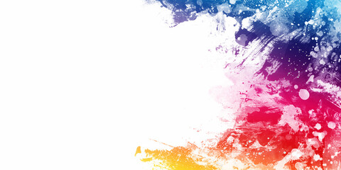 Bright watercolor stains abstract background
