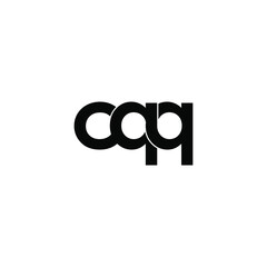 cqq letter original monogram logo design