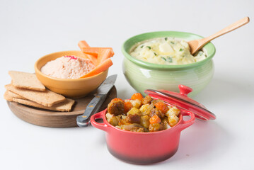 Colcannon, traditional Irish dish with mashed potatoes and cabbage