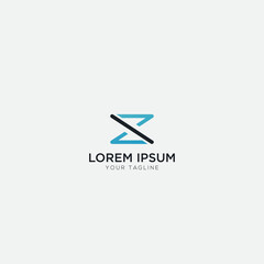 Fototapeta premium letter S and I for Infinity logo design